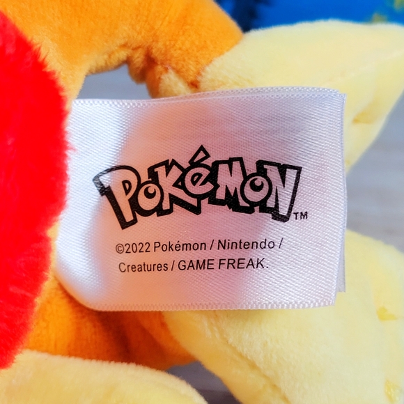 Pokemon Jazwares Chimchar 8" Nintendo Video Gaming Collectible Toy Plush - Picture 8 of 11